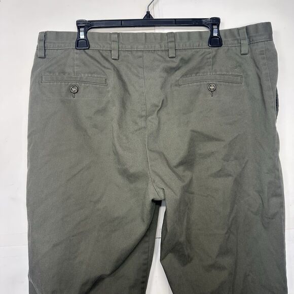 Dockers Men’s 38x34 Olive Green Chino Pants Straight Leg Casual - Picture 10 of 13